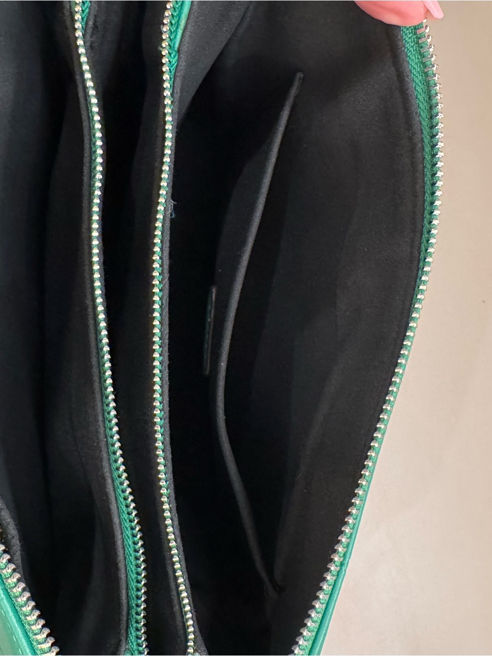 Like a Louis Coussin Monogram Embossed Leather Crossbody Pouch & Black Strap - Picture 10 of 10